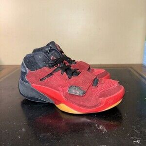 Nike Air Jordan Zion 2 Red Black DV2463 600 Gs Gradeschool Size 4Y